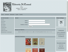 Tablet Screenshot of librosantiguosaltossal.com